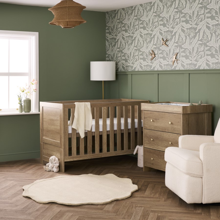 Nika Oak Two Piece Room Set - Obaby