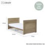 Nika Oak Three Piece Room Set - Obaby