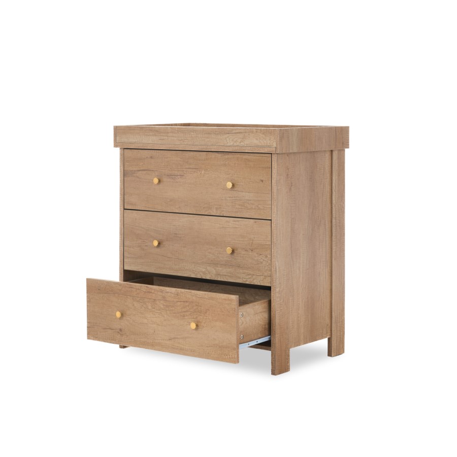 Nika Oak Three Piece Room Set - Obaby