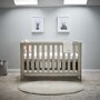Nika Grey Convertible Cot Bed & Under Drawer - Obaby