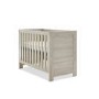 Nika Grey Wash Convertible Cot Bed - Obaby