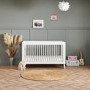 Maya Cot Bed in Nordic White - Obaby