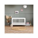 21OB2702 Maya Cot Bed in Nordic White - Obaby