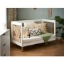 White Two Tone Cot Bed - Maya - Obaby