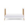 White Two Tone Cot Bed - Maya - Obaby