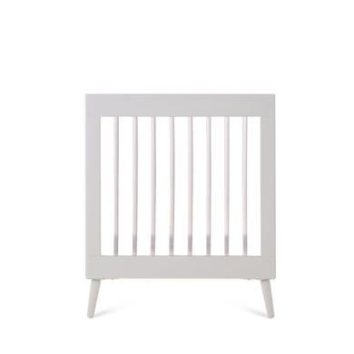 Maya Cot Bed in White with Acrylic - Obaby