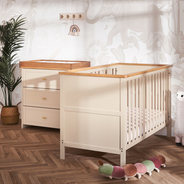 Evie 2 Piece Room Set - Cashmere - Obaby