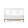 White Two Tone Cot Bed - Astrid - Obaby