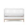 White Two Tone Cot Bed - Astrid - Obaby