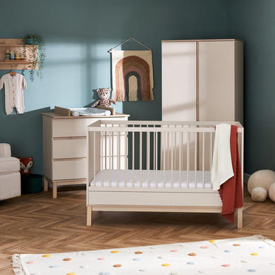 Satin 3 Piece Nursery Furniture Set - Astrid - Obaby