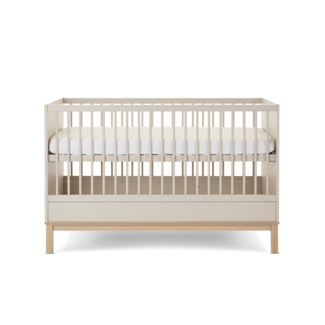 Satin Two Tone Cot Bed - Astrid - Obaby