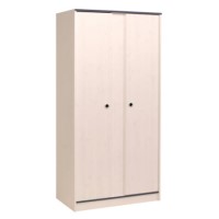 Parisot Smoozy 2 Door Wardrobe in Memphis Pine