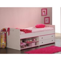 Parisot Smoozy Single Storage Bed in Memphis Pine