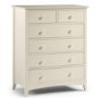 Julian Bowen CAM003/2 CAM003/2 - Julian Bowen Cameo 4 + 2 Drawer Chest