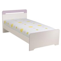 Parisot Mademoiselle Continental Single Bed Frame in White