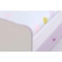 Parisot Mademoiselle Continental Single Bed Frame in White