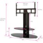 Alphason Gradino GRDB800/2-PB TV stand - Up to 47 Inch