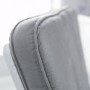 Deluxe Grey Reclining Glider Chair with Footstool - Obaby