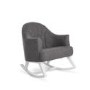 Round Back Rocking Chair in Dark Grey - Obaby