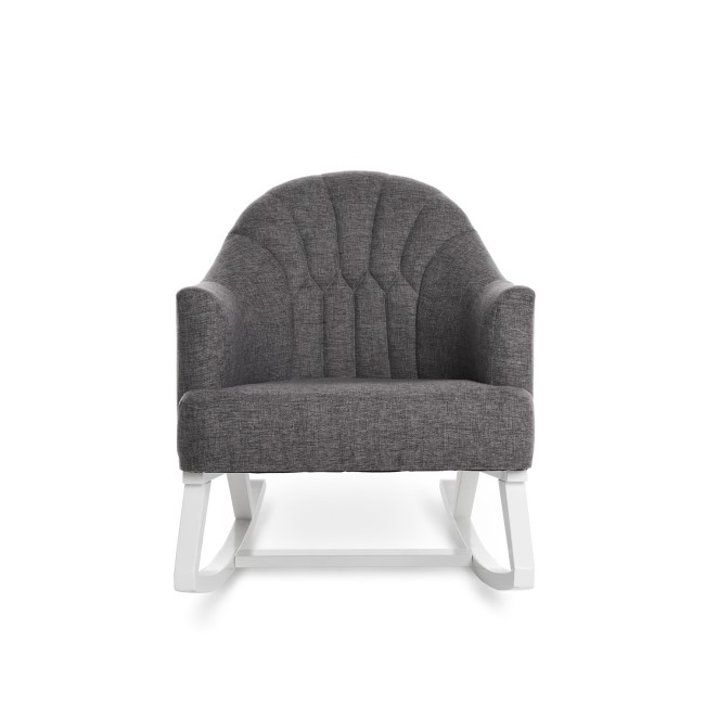 Round Back Rocking Chair in Dark Grey - Obaby