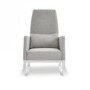 High Back Rocking Chair with cushion in Stone - Obaby