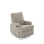 Madison Teddy Truffle Swivel Glider Recliner Chair - Obaby
