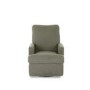 Madison Teddy Olive Swivel Glider Recliner Chair - Obaby