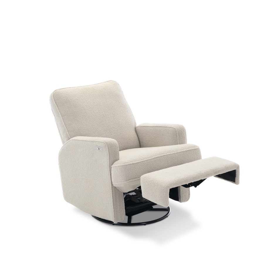 Madison Ivory Electric Recliner Chair - Obaby