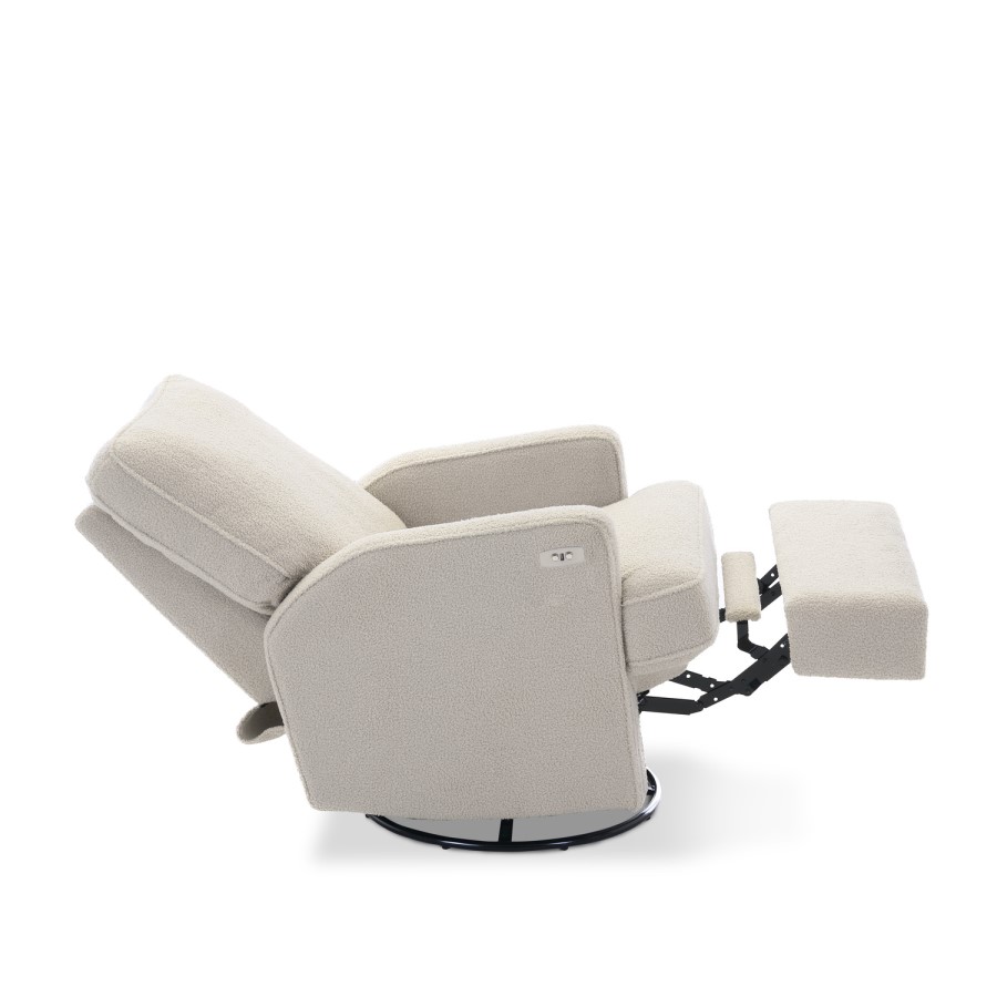 Madison Ivory Electric Recliner Chair - Obaby