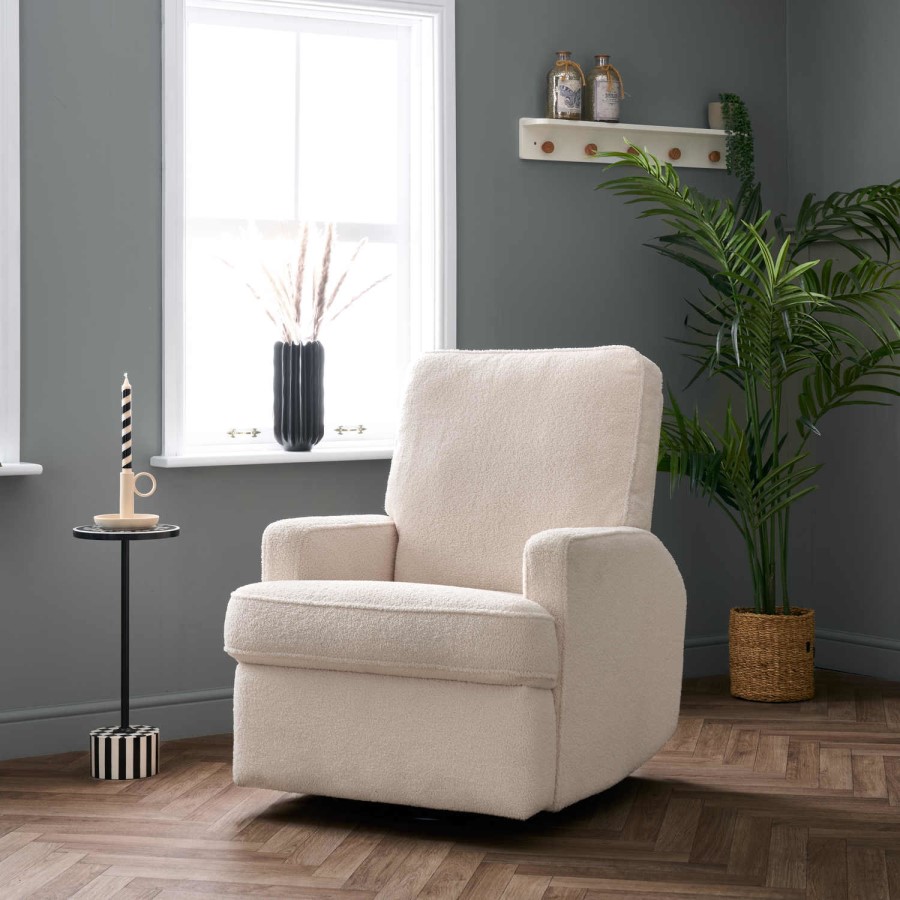 Madison Ivory Electric Recliner Chair - Obaby
