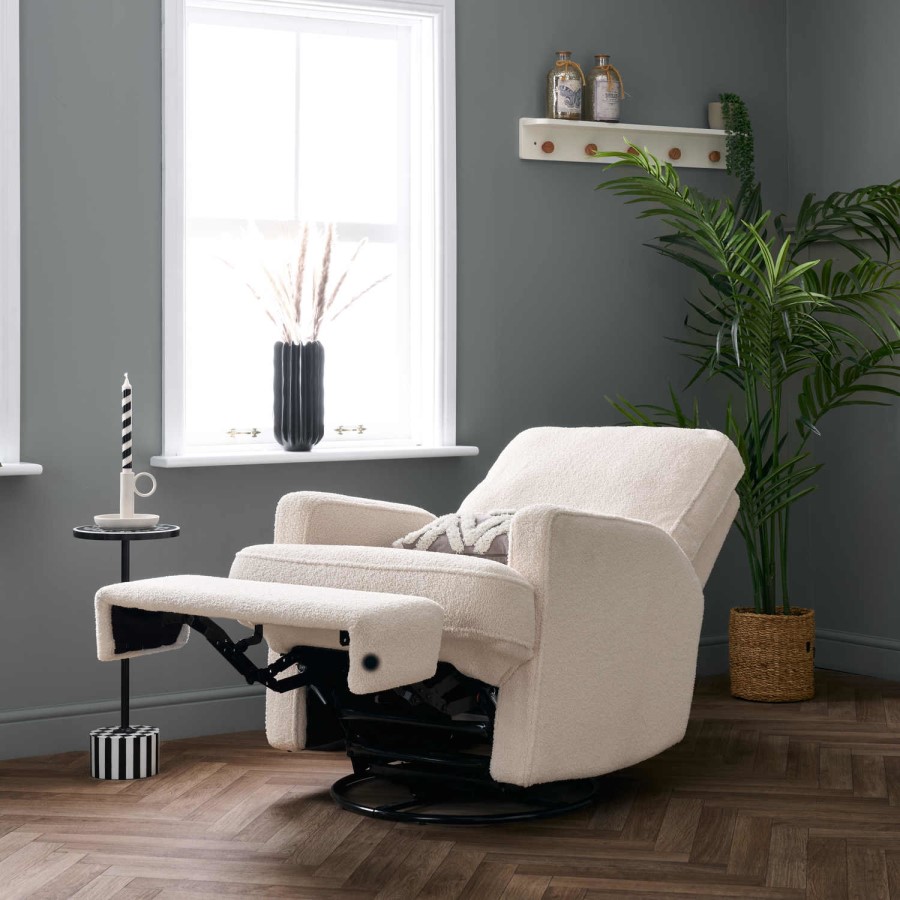 Madison Ivory Electric Recliner Chair - Obaby