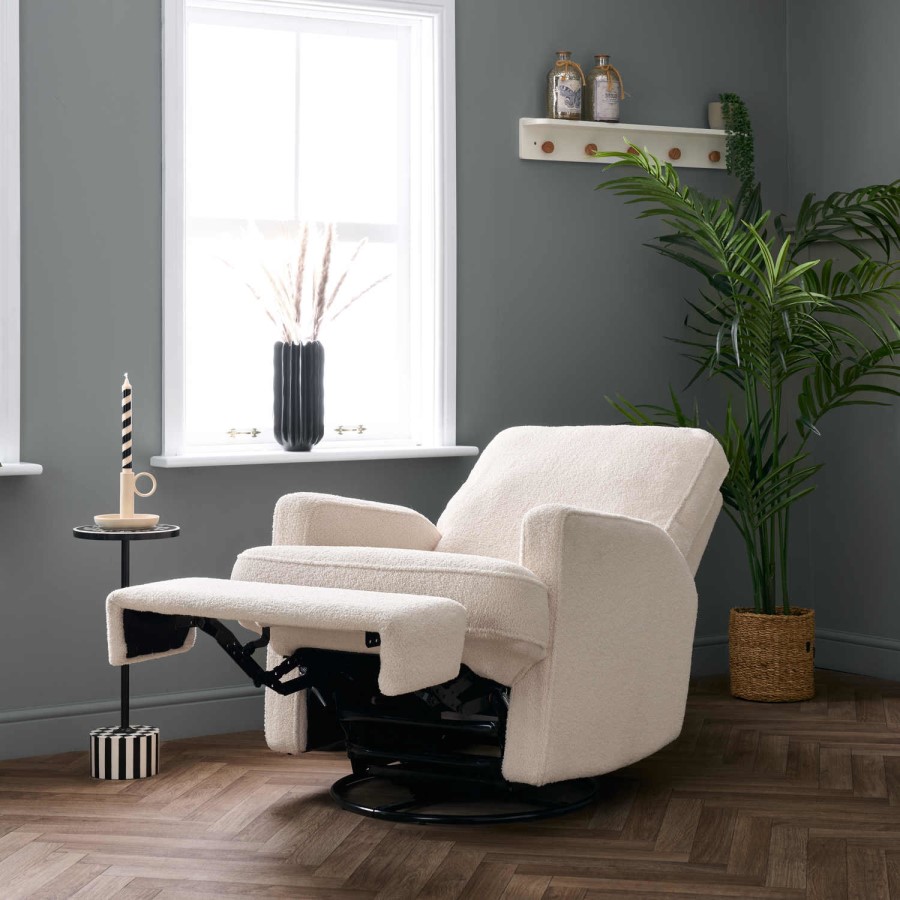 Madison Ivory Electric Recliner Chair - Obaby