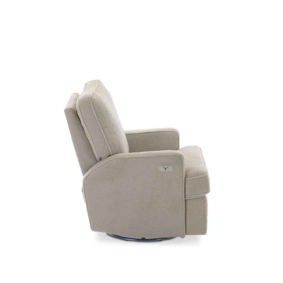 Madison Truffle Electric Recliner Chair - Obaby