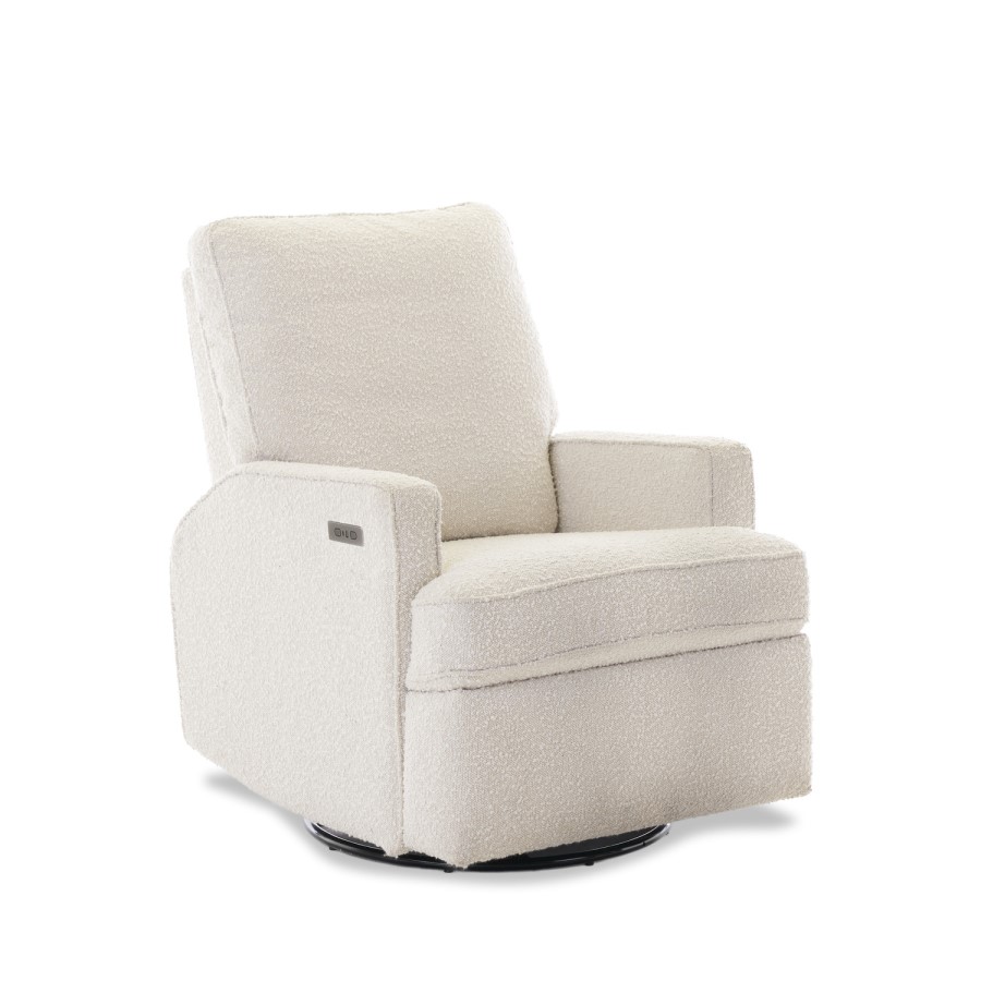 Madison Bouclé Style Electric Recliner Chair - Obaby