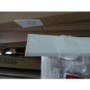 GRADE A2 - Wilkinson Furniture Mobo Small Black Extending Table with Glass Top