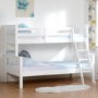 GRADE A1 - Seconique Neptune Triple Sleeper Bunk Bed in White
