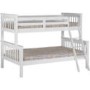 GRADE A1 - Seconique Neptune Triple Sleeper Bunk Bed in White