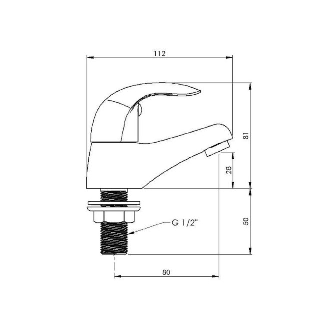 AKW Denova Basin Pillar Taps