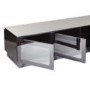 MMT Diamond D1800 Black TV Cabinet - Up to 80 Inch
