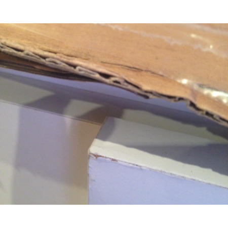 GRADE A2 - Washington 4+2 White Chest of Drawers