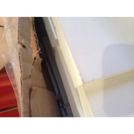 GRADE A2 - Washington 4+2 White Chest of Drawers