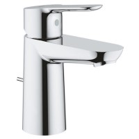 GRADE A2 - Grohe BauEdge Mono Basin Mixer Tap with Pop-up Waste