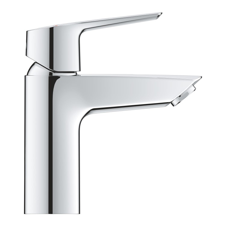 Grohe QuickFix Start SilkMove EnergySaving Cloakroom Mono Basin Mixer Tap with Waste - Chrome