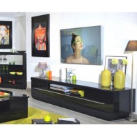 GRADE A1 - Sciae Floyd 38 TV Hifi Unit In  Black - As New