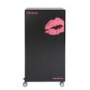 Parisot Lady Doll Box Wardrobe in Black and Raspberry