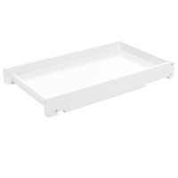 Cot Top Changer in White - White Cot Top Changer in White - White
