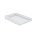 23OB0402 White Space Saver Cot Top Changer - Obaby