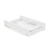 Stamford White Wooden Cot Top Changer - Obaby