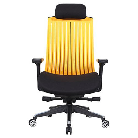 Eliza Tinsley Shard Operator Office Chair in Yellow & Black