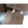 GRADE A4 - Bentley Designs Akita Walnut 3 Door 3 Drawer Sideboard